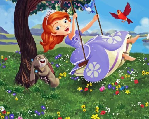 Disney Sofia The First Diamond Painting