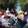 Empress Eugenie Surrounded By Her Ladies Diamond Painting