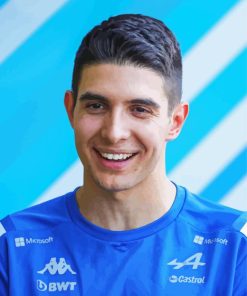 Esteban Ocon Motorsports Driver Diamond Painting