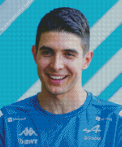 Esteban Ocon Motorsports Driver Diamond Painting