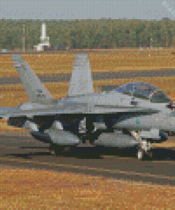 Fa 18 Hornet Fighter Aircraft Diamond Painting