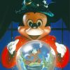 Fantasia Mickey Mouse Crystal Ball Diamond Painting