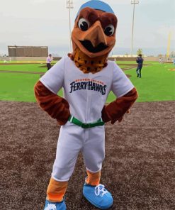 Ferryhawks Mascot Diamond Painting