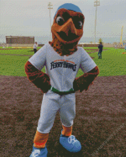 Ferryhawks Mascot Diamond Painting