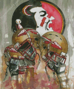 Florida State Seminoles Football Team Diamond Painting