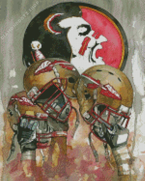 Florida State Seminoles Football Team Diamond Painting