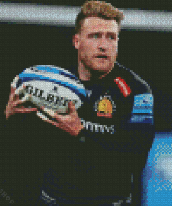 Footballer Stuart Hogg Diamond Painting