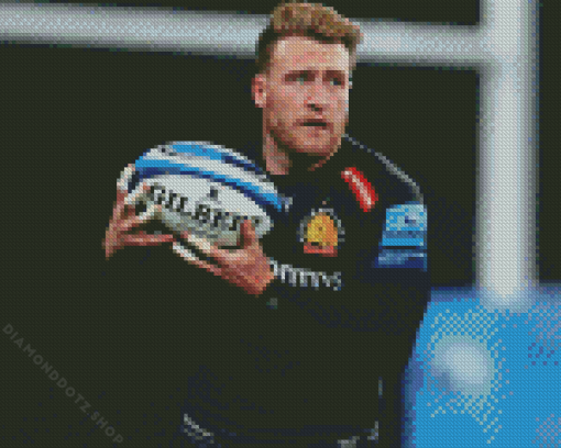 Footballer Stuart Hogg Diamond Painting