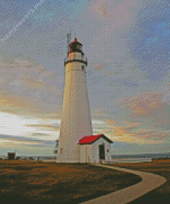 Fort Gratiot Lighthouse Diamond Painting