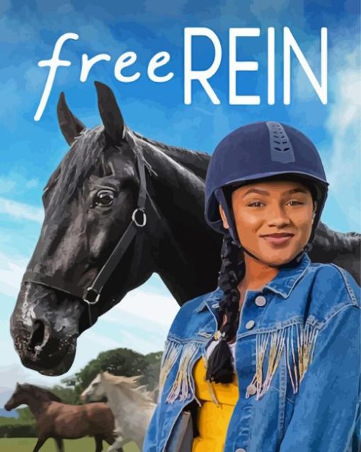 Free Rein Serie Poster Diamond Painting