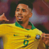 Gabriel Jesus Player Diamond Painting