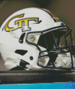 Georgia Tech Yellow Helmet Diamond Painting