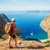 Girl Hiking In Lycian Way Diamond Painting