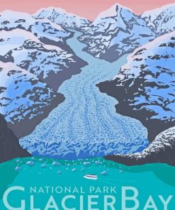 Glacier Bay National Park Poster Diamond Painting