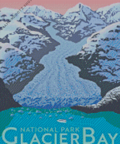 Glacier Bay National Park Poster Diamond Painting