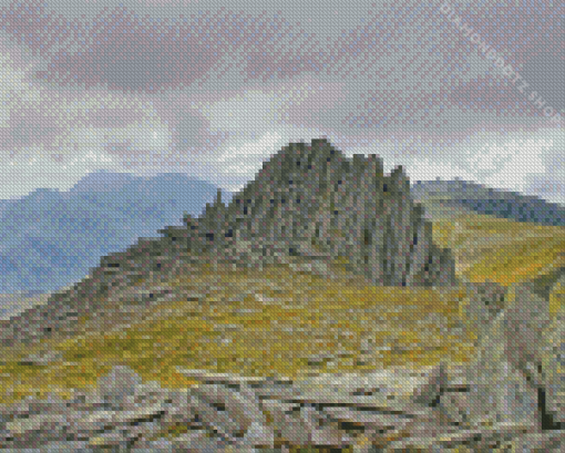 Glyder Fawr Snowdon Diamond Painting