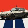 Illustration 1972 Nissan Fairlady Car Diamond Painting