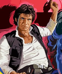 Illustration Han Solo Diamond Painting