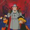 Inspector Gadget Halloween Diamond Painting