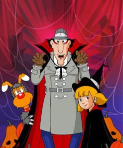 Inspector Gadget Halloween Diamond Painting