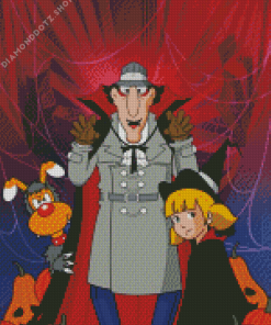 Inspector Gadget Halloween Diamond Painting