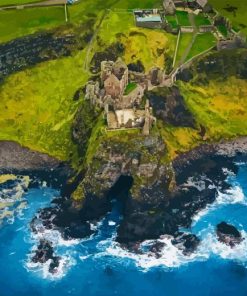 Ireland Dunluce Castle Diamond Painting