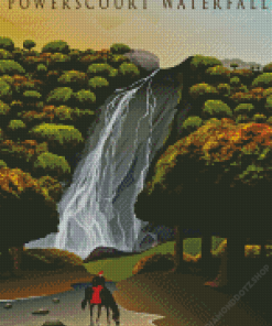 Ireland Waterfalls Diamond Painting
