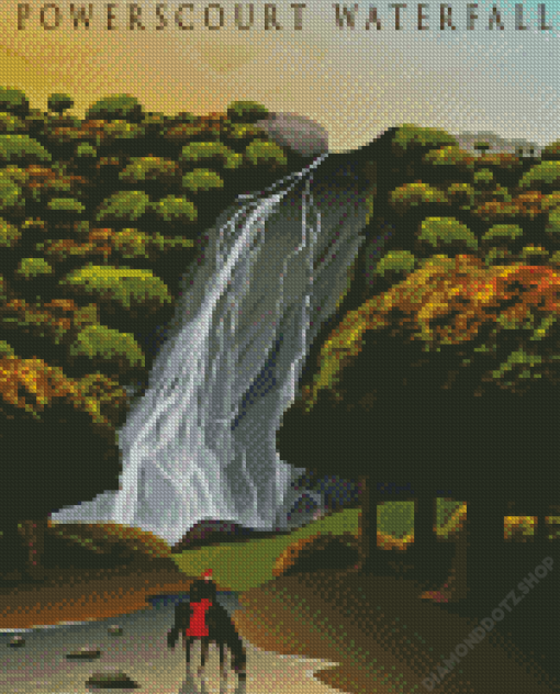 Ireland Waterfalls Diamond Painting