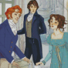 Jane Austen Diamond Painting