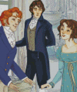 Jane Austen Diamond Painting