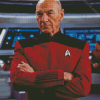 Jean Luc Picard Diamond Painting