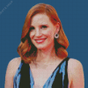 Jessica Chastain Diamond Painting