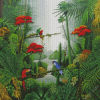 Jungle Plants Diamond Painting