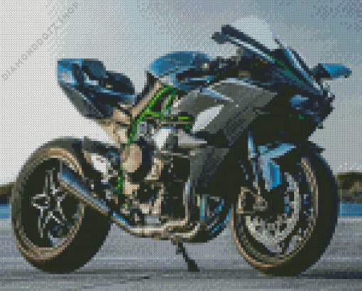 Kawasaki H2R Diamond Painting