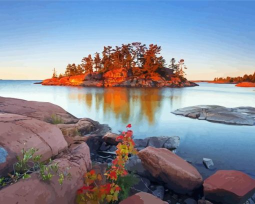 Killarney Provincial Park Diamond Painting