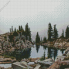 Lake Alpine Landscape Diamond Painting