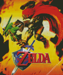 Legend Of Zelda Ocarina Of Time Diamond Painting