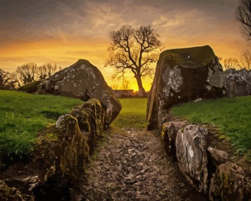 Lough Gur Diamond Painting