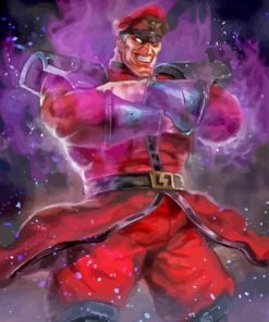 M Bison Diamond Painting