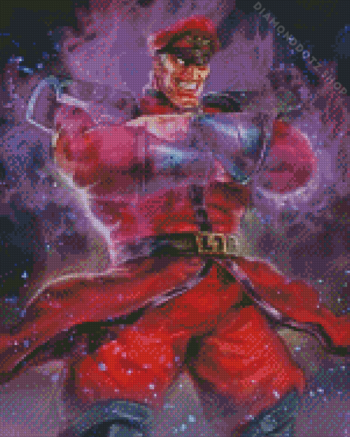 M Bison Diamond Painting