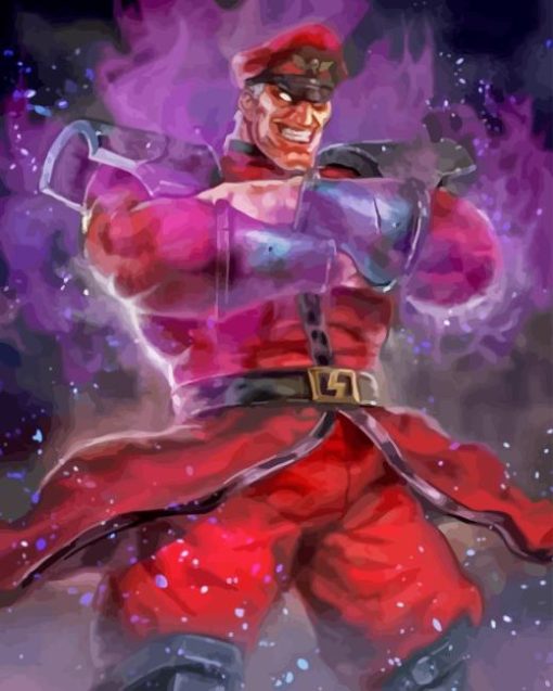 M Bison Diamond Painting