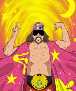 Macho Man Art Diamond Painting