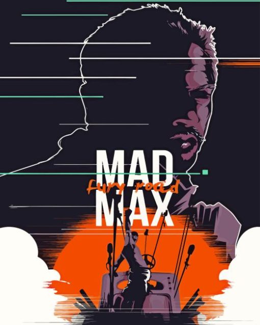 Mad Max Poster Diamond Painting