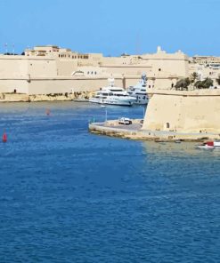 Malta Harbor Diamond Painting