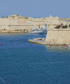 Malta Harbor Diamond Painting