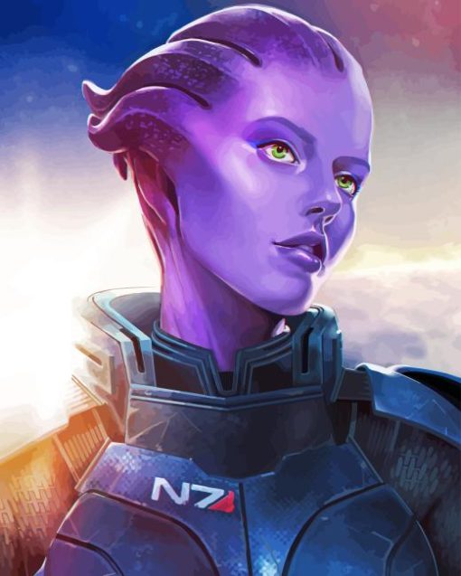 Mass Effect Andromeda Asari Diamond Painting