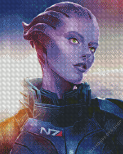 Mass Effect Andromeda Asari Diamond Painting