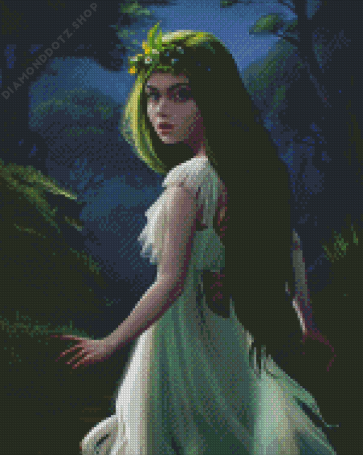 Mavka Forest Girl Diamond Painting