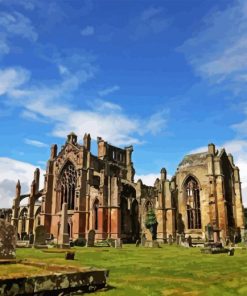 Melrose Abbey Diamond Painting