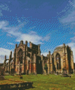 Melrose Abbey Diamond Painting